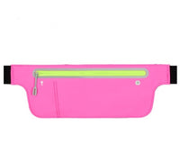 Fitness Waist Pouch Zippered Jogging & Phone Belt
